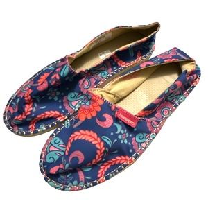 NWT HAVAIANAS Espadrilles Marine Blue Woman size 9